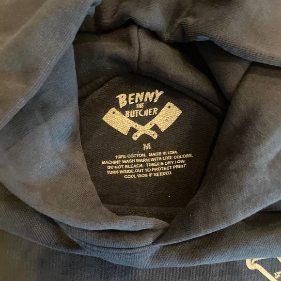 Benny the Butcher "Thank God I Made It" Tour Hoodie NWOT sz Medium - Picture 7 of 8